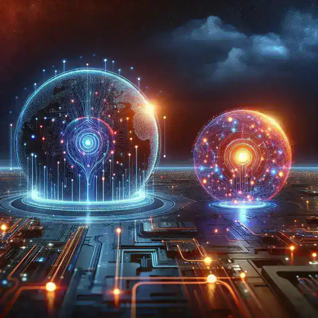 "Atualização do Gemini AI do Google é lançada para concorrer com ChatGPT-4, destacando avanços em inteligência artificial e processamento de linguagem natural."